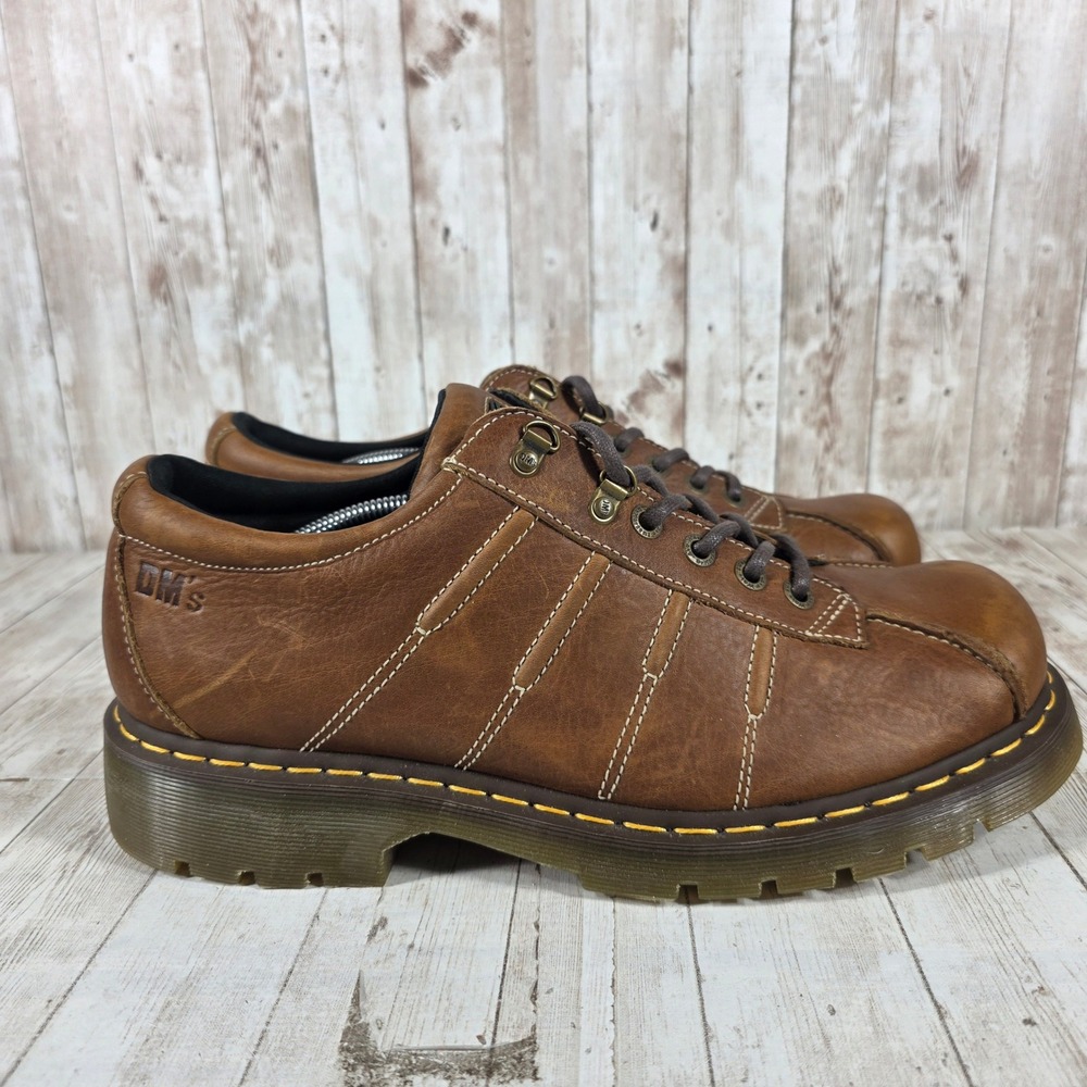 Dr. Martens 11306 y2k Brown Leather Chunky Lug Oxford Shoes Mens 14 US 13 UK